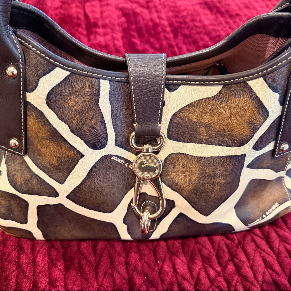 Dooney & Bourke Giraffe Print Shoulder Bag